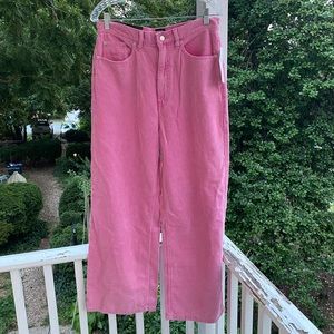 BDG Corduroy High Rise Pink Jean